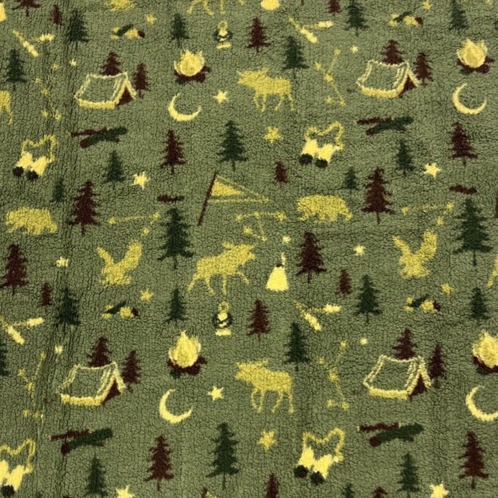 Lug Sherpa Blanket - Camp Green - Brand New in Plastic